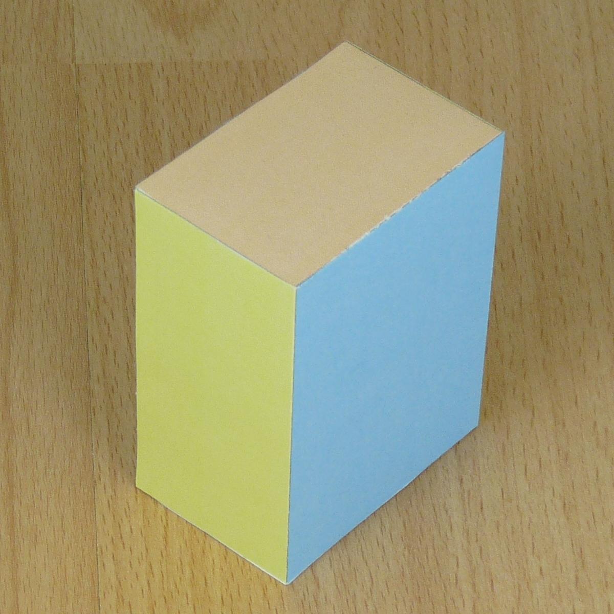 un parallélépipède rectangle